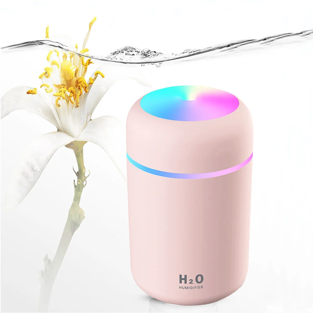 Ultrasonic Mist Humidifier Water Tank Smoke Odor Hepa Filter smart home Air Washer Air Purifier