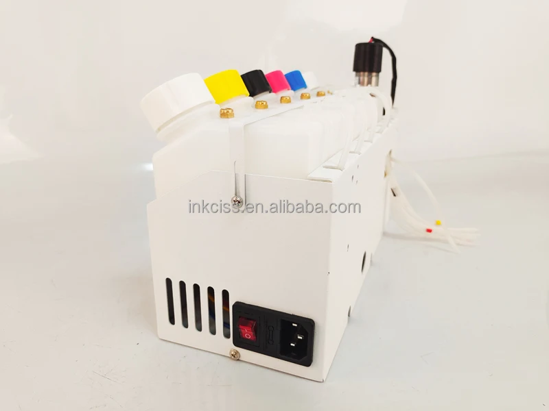 DTF ink continuous system direct to film color ink supply system for Epson L1800 L805 ET8550 dtf printer with white ink stirring