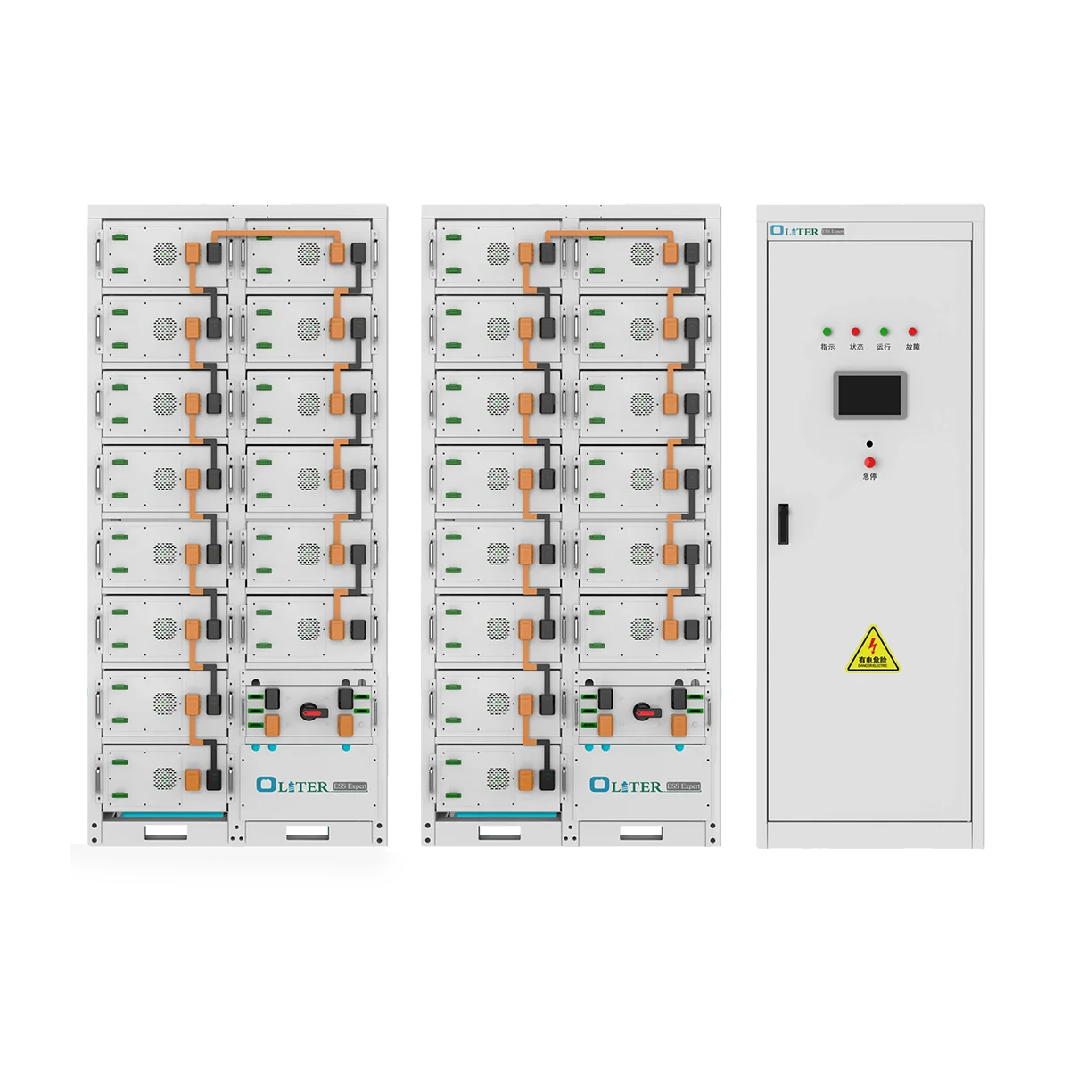 Распродажа 2024 100 кВтч литиевая батарея уличный шкаф с распределенным воздушным охлаждением промышленное коммерческое использование RS485