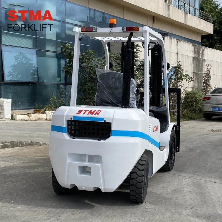 STMA 3ton diesel fork lift 3000kg capacity tractor forklift with container mast and side shifter