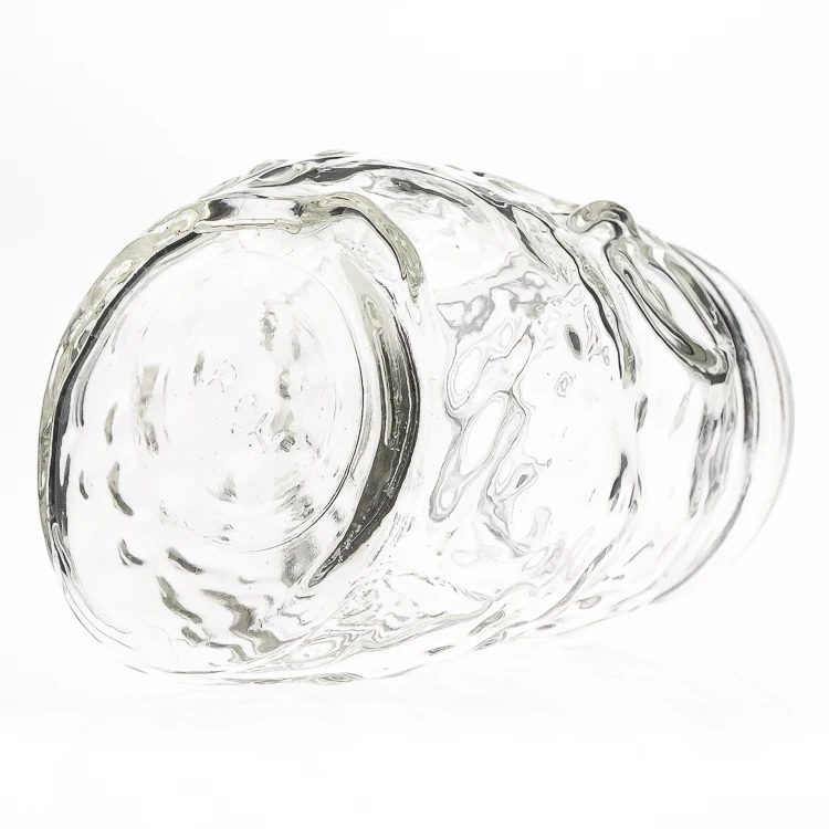 Factory direct selling 400ml owl animal shaped beverage jars clear empty Glass mason jar mug with lids