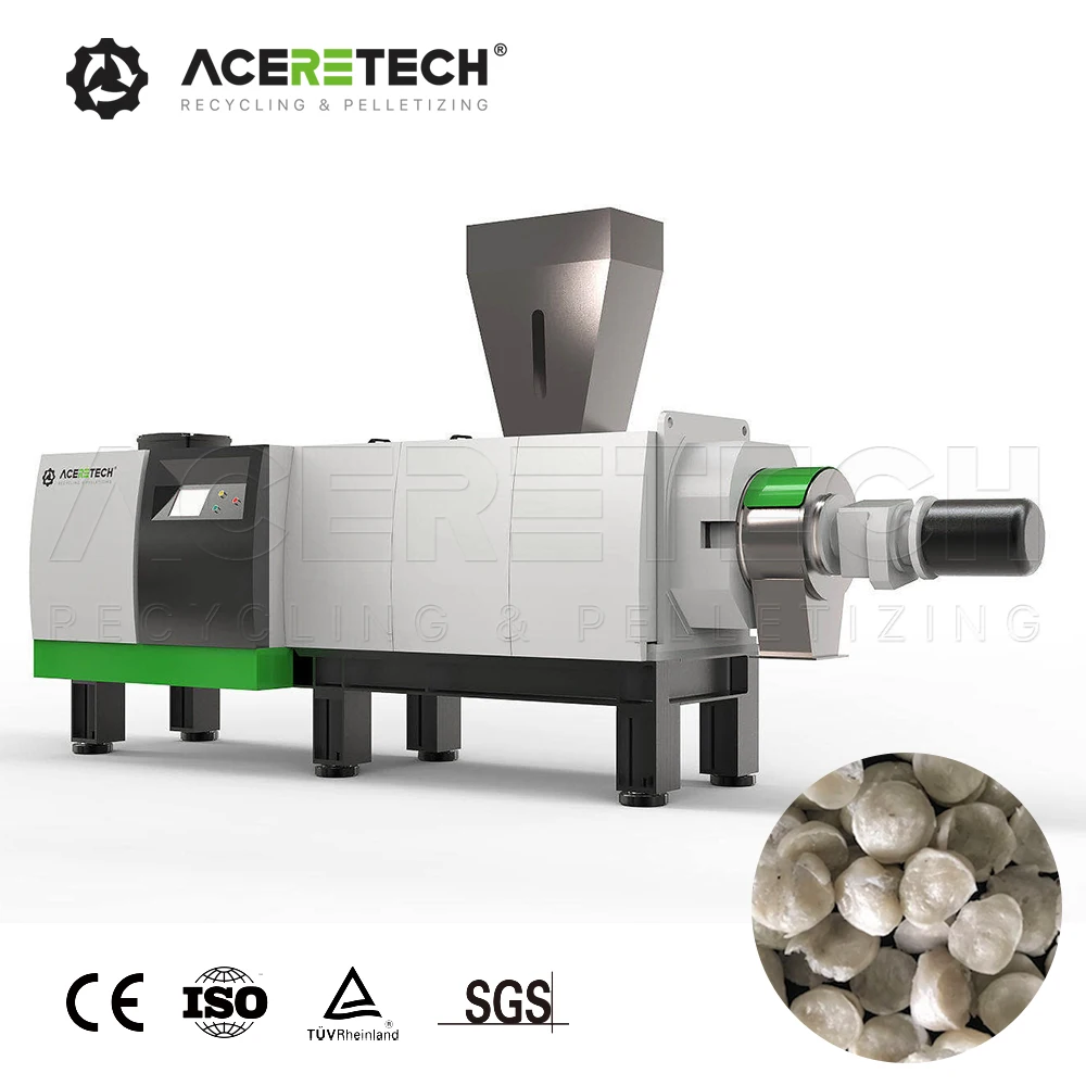 Energy Saving ASD Plastics PP Woven Bag Dewatering And Drying Recycling Squeezer Machine