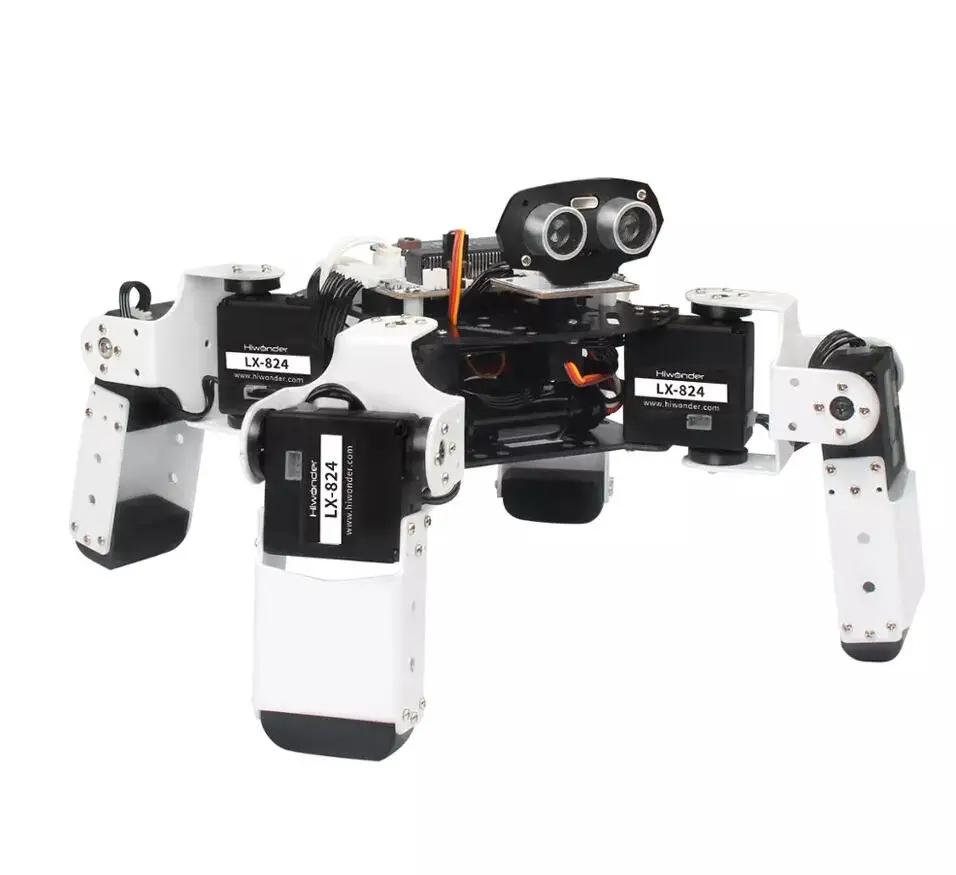 Hiwonder Alienbot Kids STEAM Education Multi-Legged Robot Radio Control Toy Programmed Quadruped Robot Code Learning Micobit