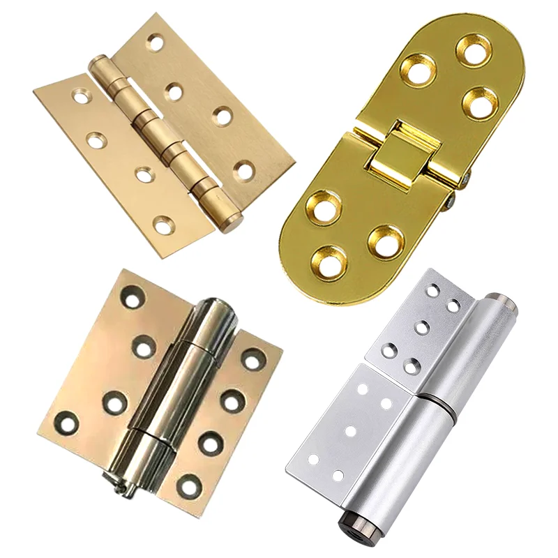 Wood bus containers hinges detachable screws straight trunk hinged security foldable clamp hinge