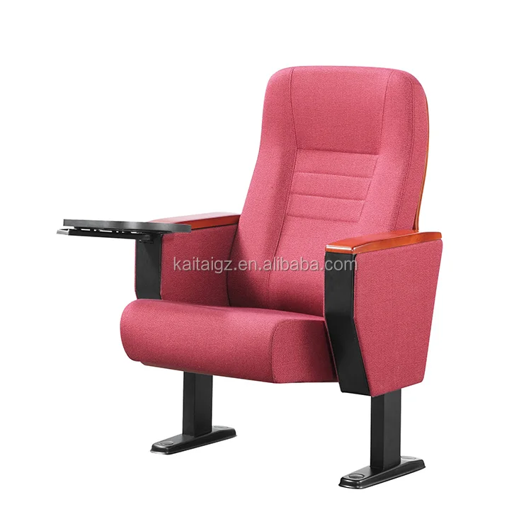 
Retractable auditorium cinema chair with armrest for theater cinema school church seat 