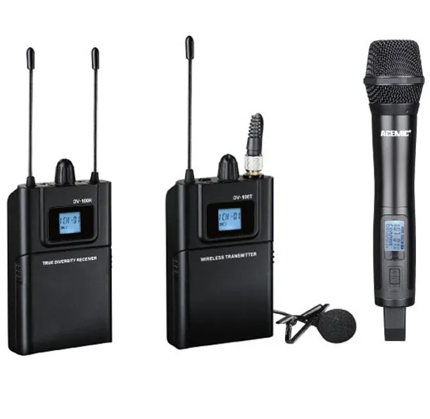 External interview wireless microphone lavalier microphone for Camera Phone Teacher  Church