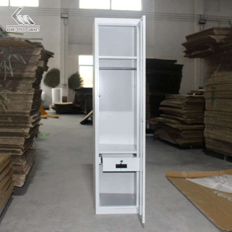 Single door Metal Storage locker Iron locker with Locking Door