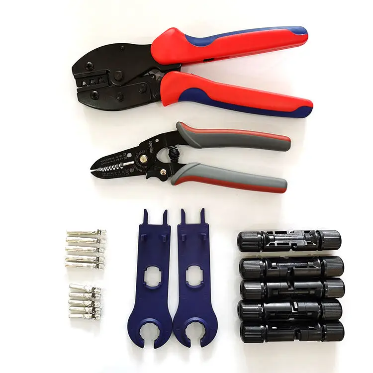 Wholesale Wire Stripper Multifunctional Cable Stripping Pliers Cutting Crimping Terminal Electrician Repair Tools Kit
