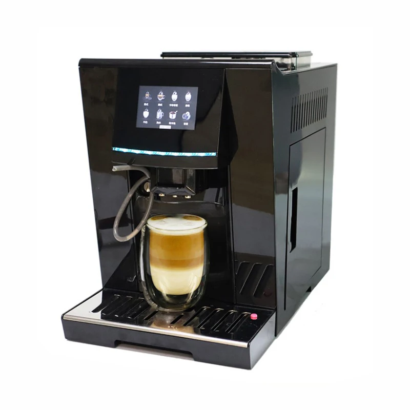 Pretty Price 2L Water Capacity Espresso Making Machine Moka Italian Latte Cappuccino Maker Milk Foam Equipment