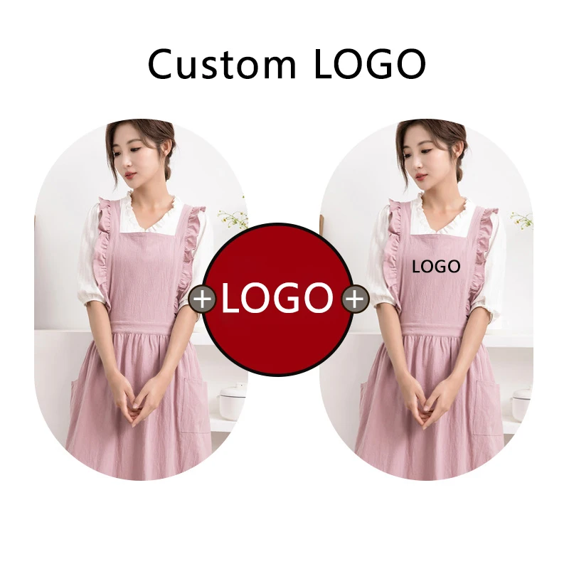 Garden apron cooking aprons for woman Cotton