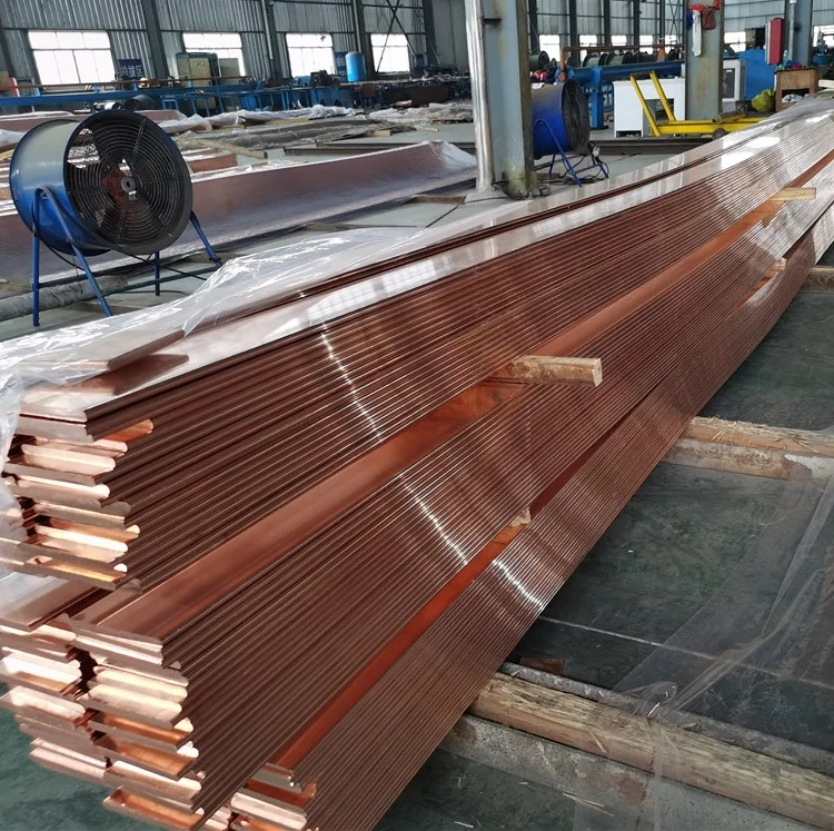 Cheap price 99.9% pure copper flat bus bar  tinned