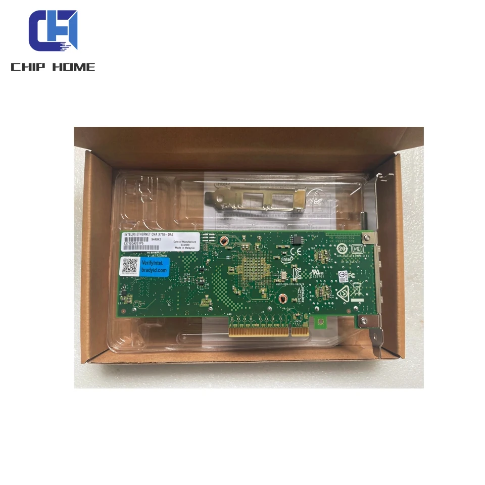 2x10GB Converged Network Adapter ohne SFPs Ethernet Converged Network Adapter X710-DA2 EX710DA2G1P5