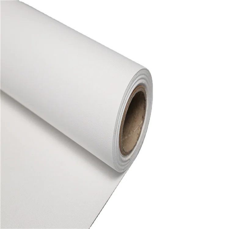 
Good Quality artist fabric pure cotton glossy canvas roll for painting 300GSM 