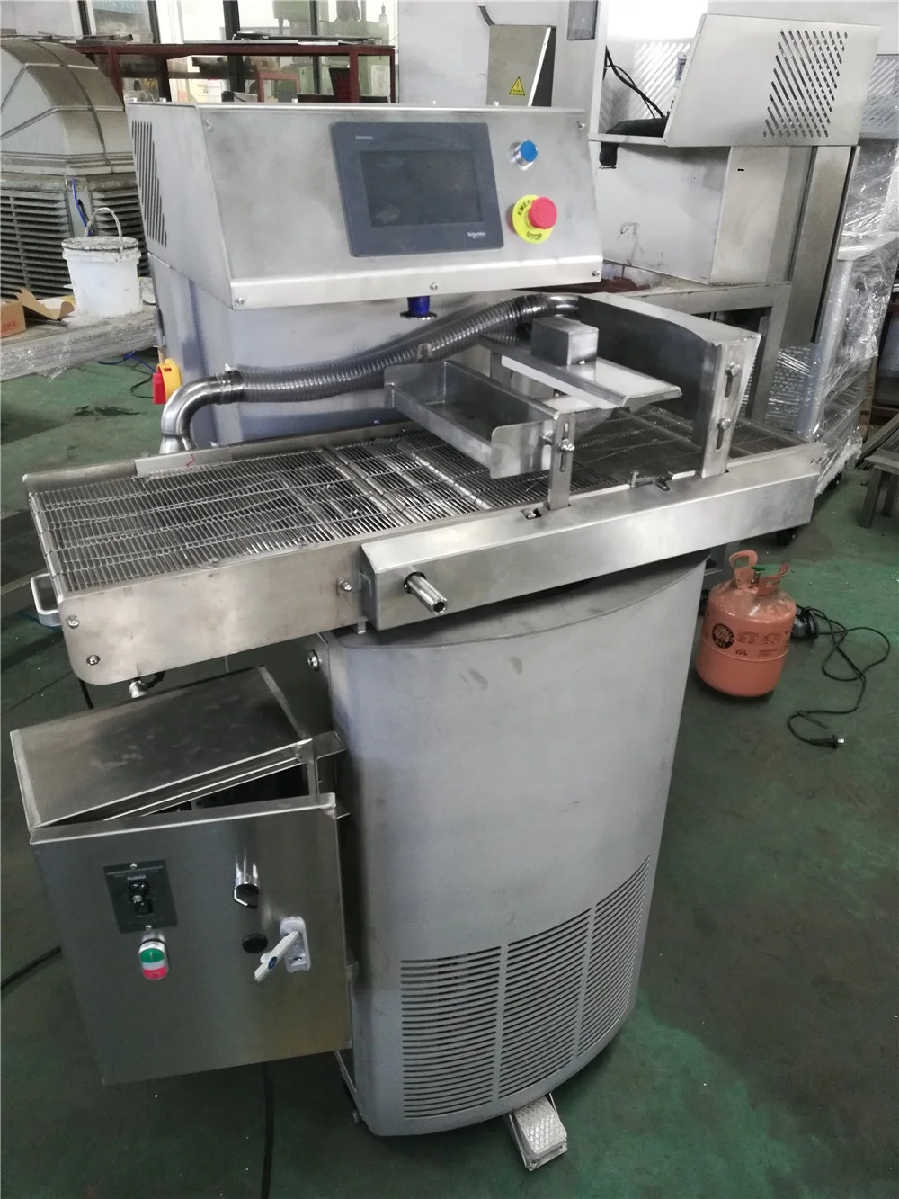 25L small chocolate tempering coating machine natural chocolate making machine