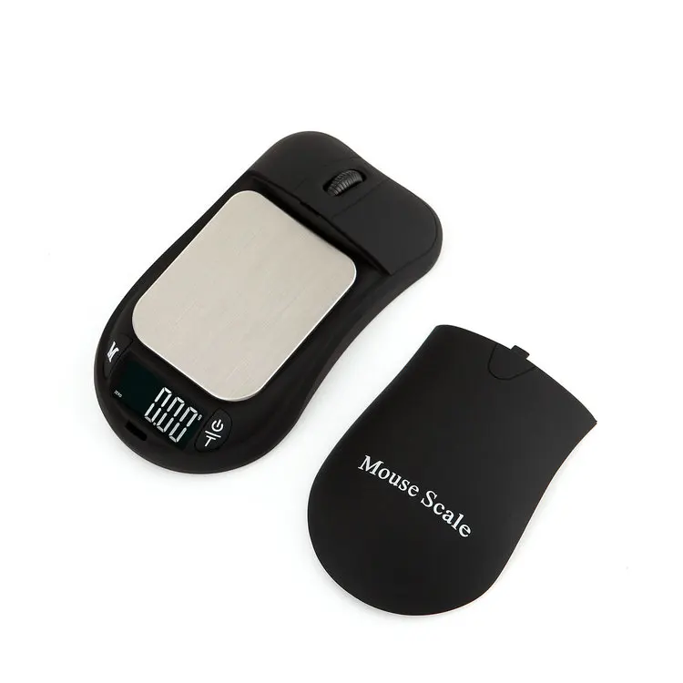Professional Battery Powered Jewelry Scale Mini Mouse 500g/0.01g Accuracy Electronic Digital Pocket Gold Jewelry Scale
