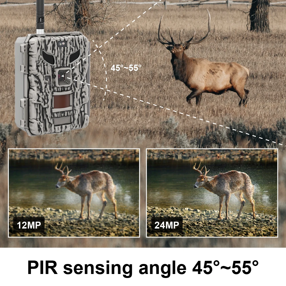 L-SHINE Camera For Hunting 720P Motion Wildlife Outdoor Security Wireless Infrared Digital Game Night Vision Hunting Camera