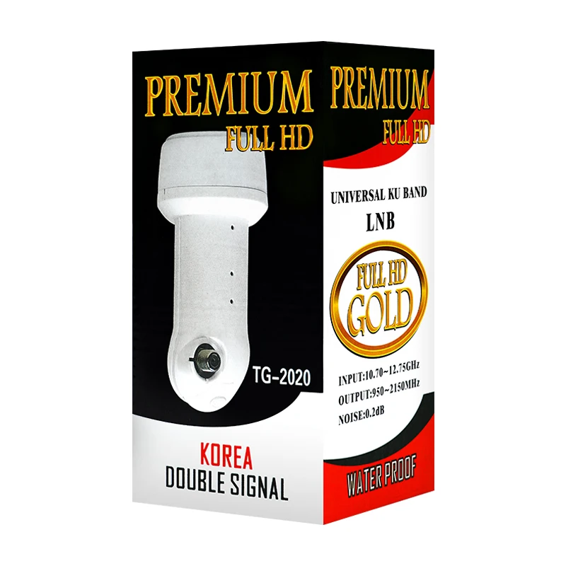 Премиум FULLHD TG-2020 пластиковые lnb крышка