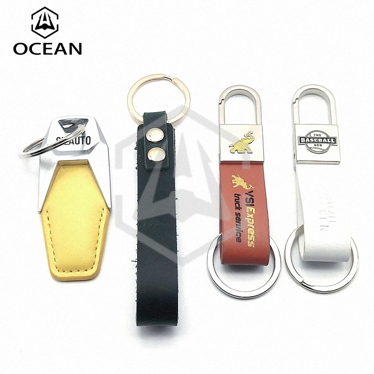 Metal Plate Leather Coin Holder Keychain for Coins Pence Cent Medal Money AA Medallion Standard Collection Challenge Coin Holder