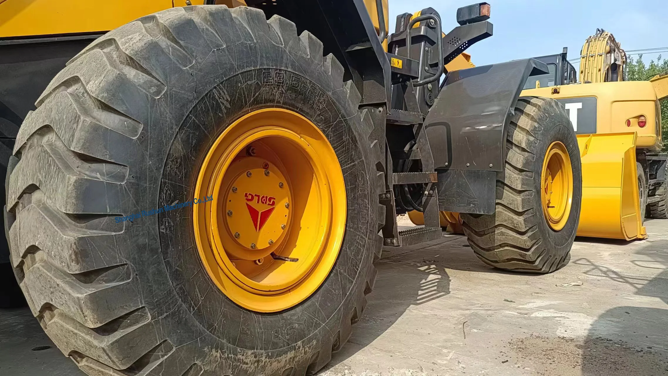 Original High Quality Construction Industry Machine Multi Function SDLG L956F 956 5ton Used Wheel Loader