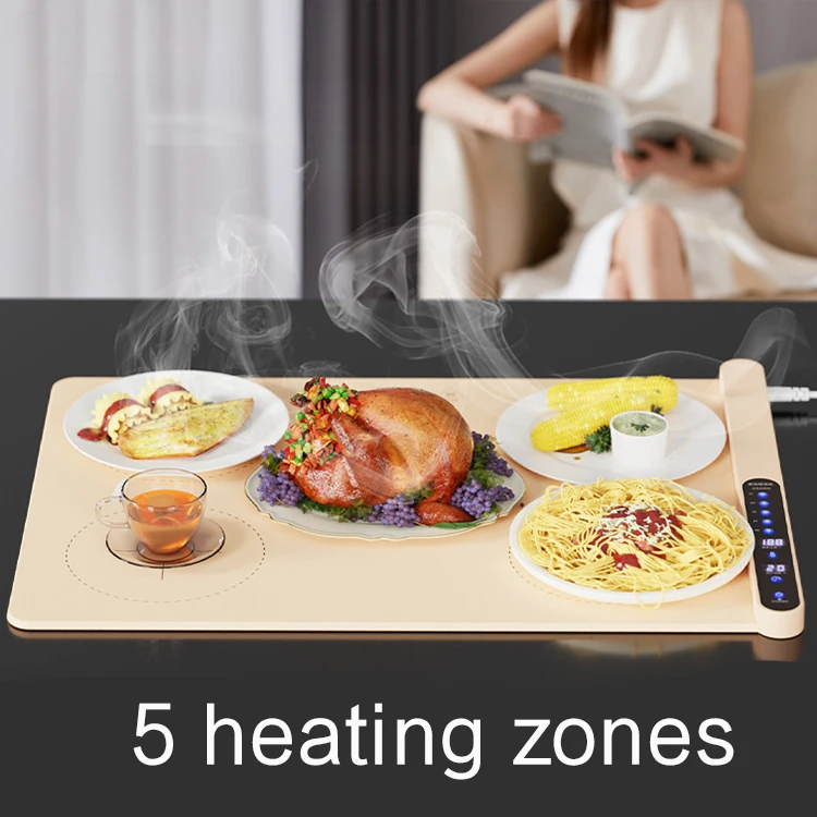 Hot Plate for warming dish tabletop flexible multi-functional food insulation board
