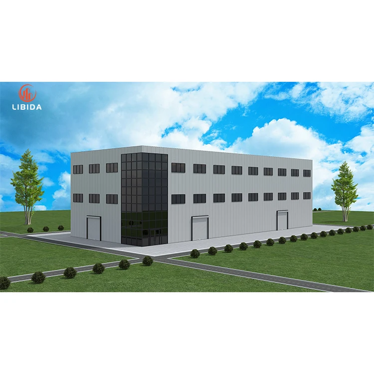 Chinese Factory Manufacture Steel Prefabricated Workshop/Office Building/Storage Warehouse