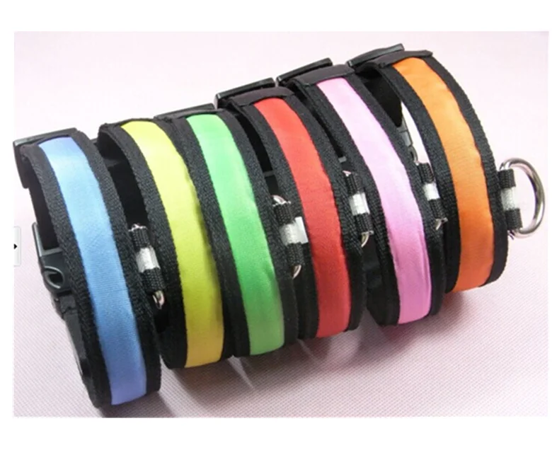Pet accessories wholesale china in cheap pet products with Led pet collar