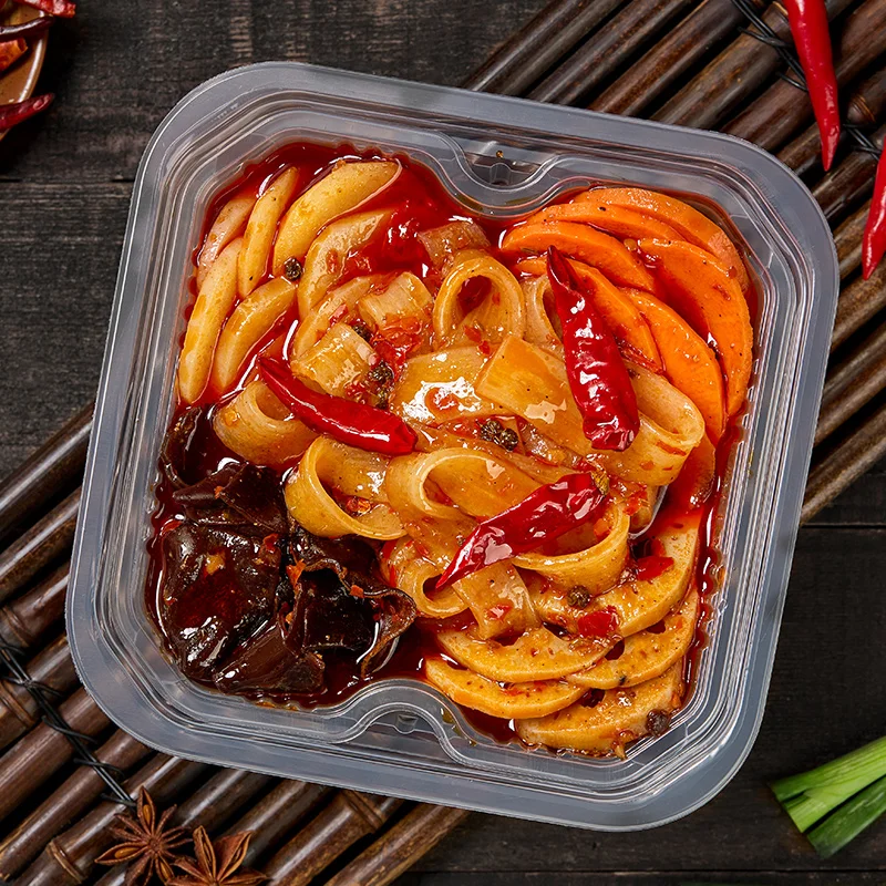 Wholesale Self Heating Hotpot 240g Chinese Food Exotic Snack Spicy Instant Vegetable Self Heating Hot Pot