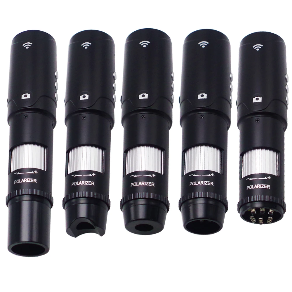 Polarizer UV White Light 3 in 1 Dermatoscope Digital Skin Analyzer Portable with Replaceable Nozzles