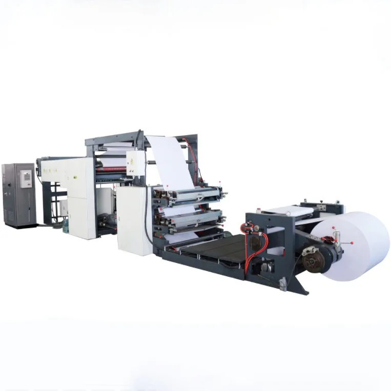 High Speed Ruling Machine Printing Machine from Reel Paper to sheet for inner page soft notebook making Machine