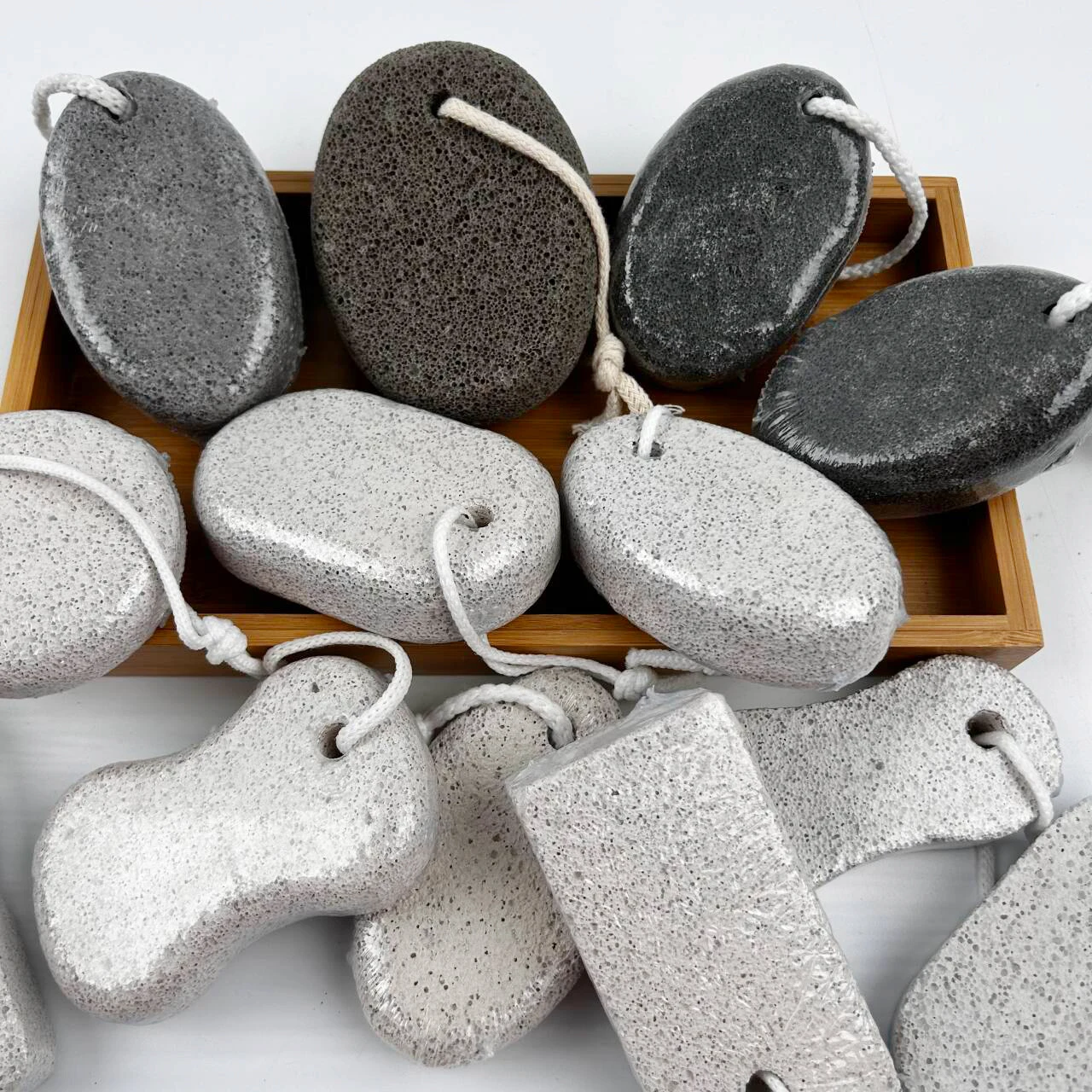 Yozeal Factory Hot Selling Natural Color Star Shaped Pumice Stone For Foot Cleaning