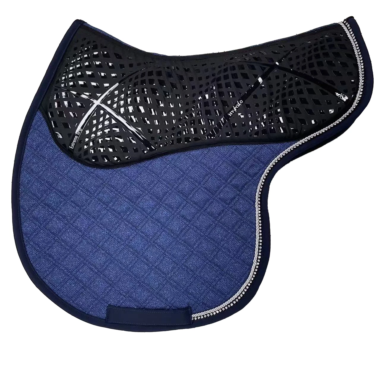 Professional Manufacturer Horses Equipment Brightly lit half saddle pad half English Cloth