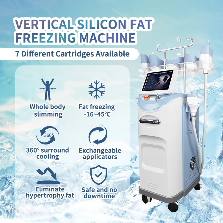 S9Professional cryo machine 6 handles Cryolipolysis cryo lose weight 360 degree fat freezing cryolipolysis body slimming machine