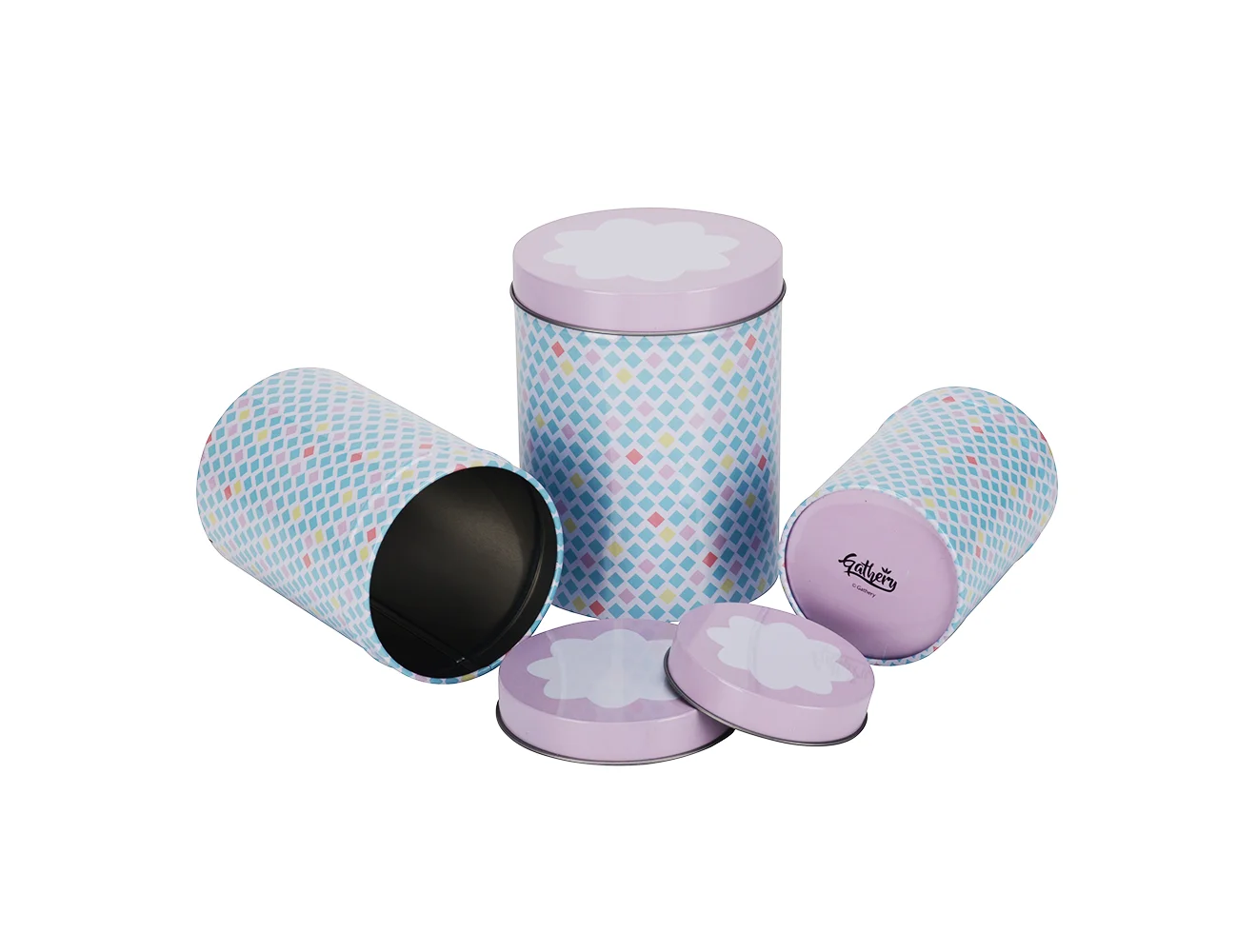 Индивидуальная круглая чайная коробка, чайная коробка, печать CMYK