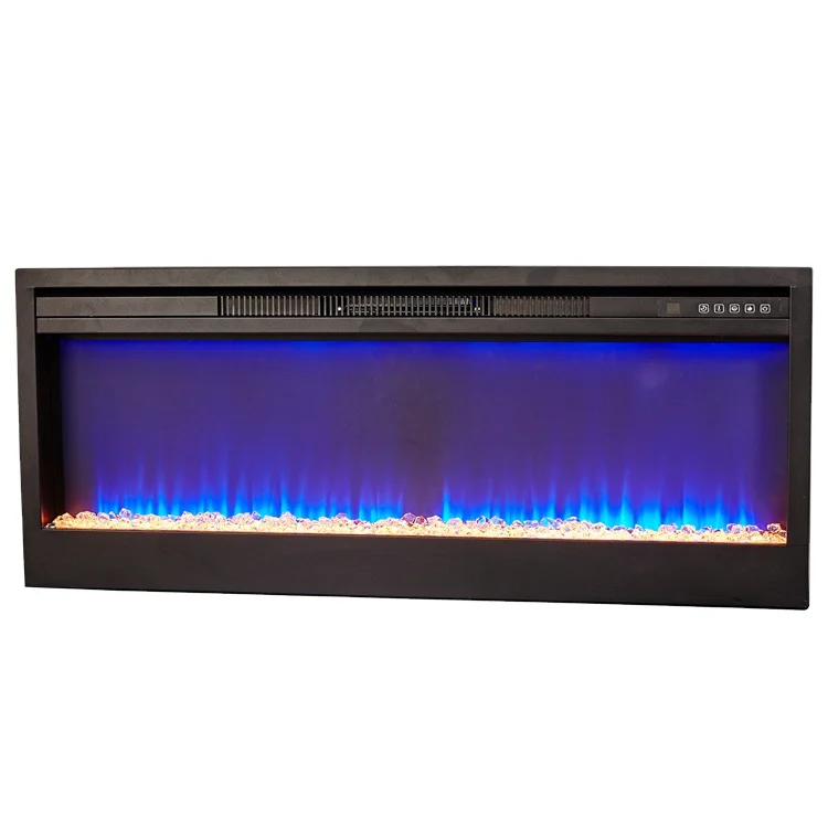 Sunshine 43 inch built-in Black Mount Electric Fireplace