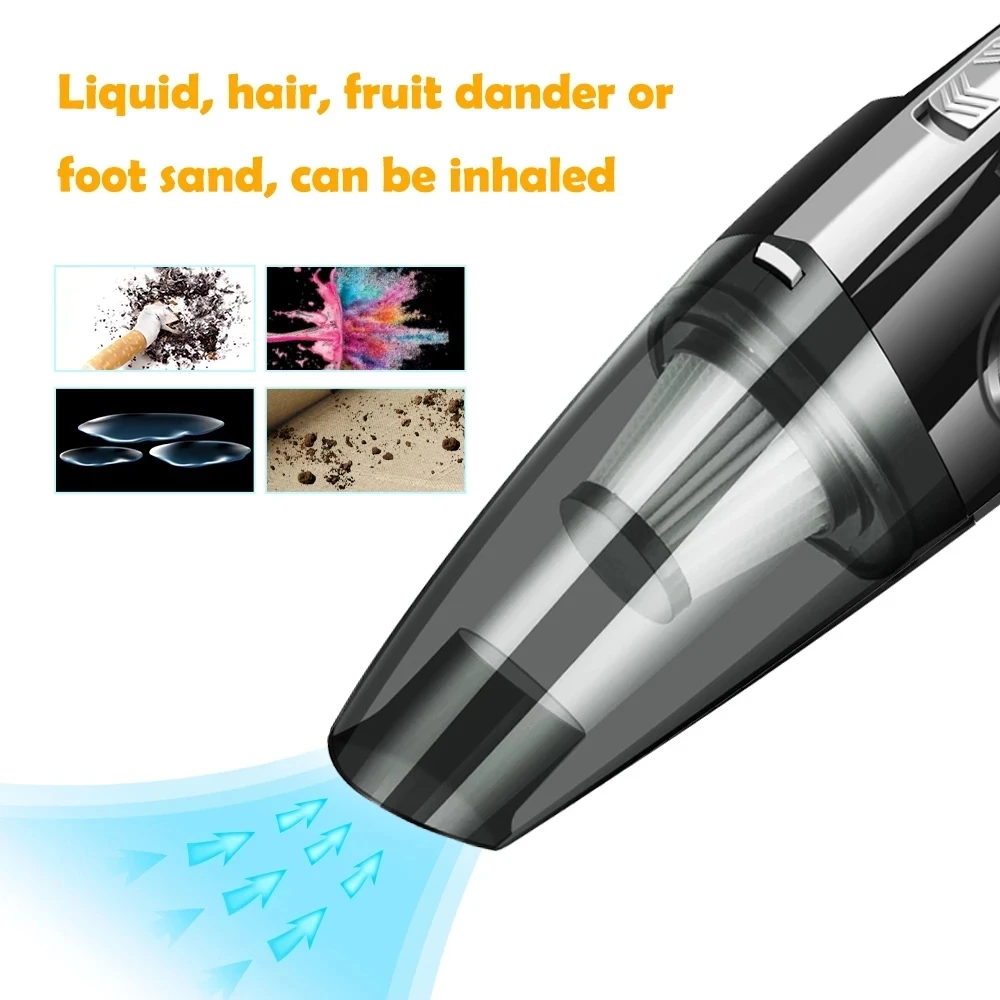 Latest model Cordless Portable car vacuum cleaner Small Mini vacuum cleaner car Rechargeable Vacuum cleaner