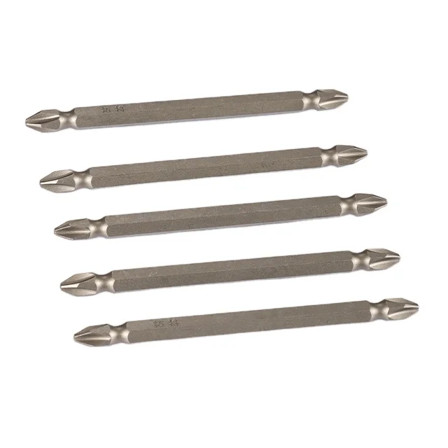 TOOLJOY  Double End Driver Bit  S2  Power Hardness Screwdriver Bit  batch nozzle head PH2 Bit with Strong magnetic