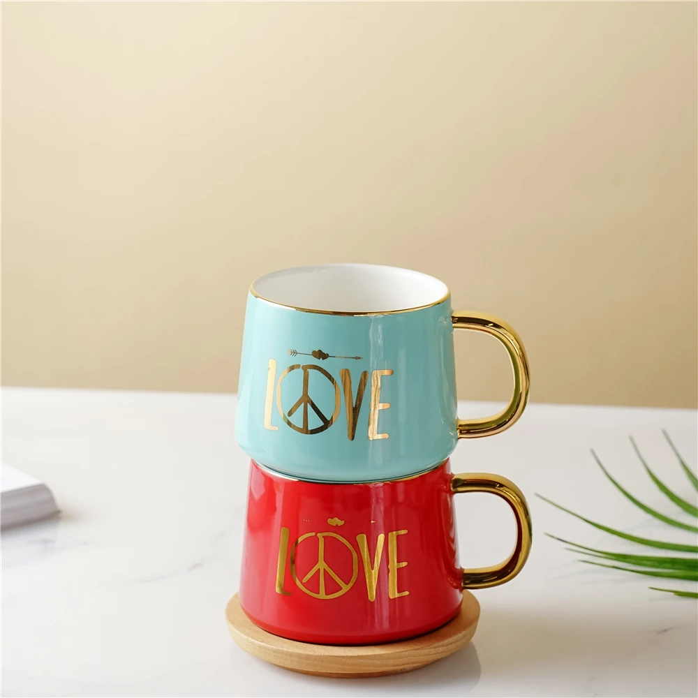 12oz Cartoon Mug  Custom Coffee Mugs With Lids Personalized  Ceramic Cup Unique Customizable Milk Tea Cups Personalized Gifts