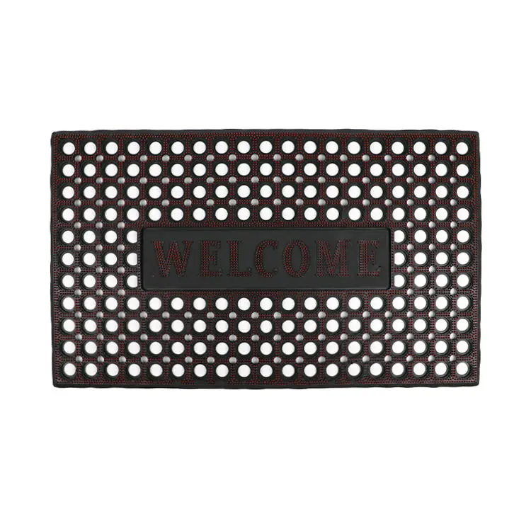 Best Selling Durable Using  Non-slip Door Mat With Hole Wet Area Anti Fatigue Kitchen Floor Mat Drainage Rubber Mat
