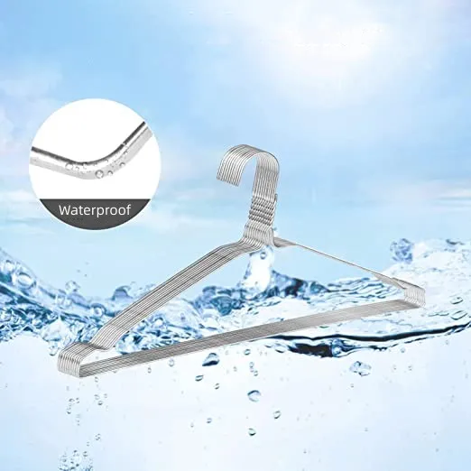 Direct from Manufacturer Practical Disposable Galvanized Metal Coat Hanger for Dry Cleaning Shops