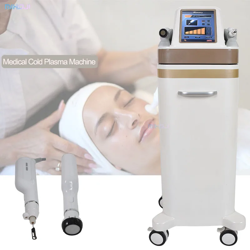 2 in 1 face lifting hot and cold plasma device medical cold plasma acne remove cold plasma machine