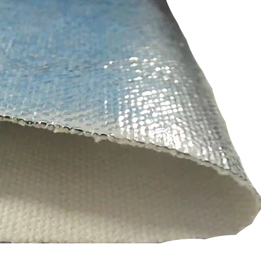 Горячая распродажа арамидная огнестойкая теплоизоляционная ткань с покрытием из алюминиевой фольги