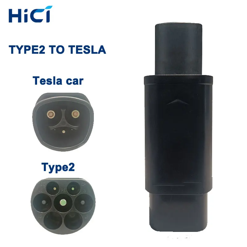 HICI Europe warehouse 22KW Type 2 to GBT SAE J1772 IEC 62196 CCS CCS1 CCS2 Type 1 GBT Type 2 ev charger charging adapter