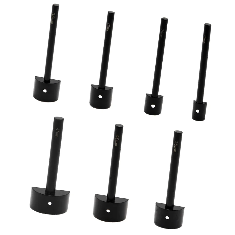 Black semi-circular punch leather DIY high-grade special steel Multiple specifications Leather Belt Hole Punch