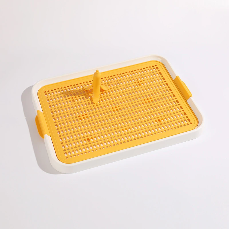 Dog Toilet Banana Stand Puppy Training Indoor Portable Fence Easy to Clean Pet Dog Pee Pads Tray Toilet