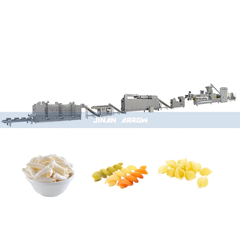 Заводская поставка 2D Закуски Гранулы производственная линия гранулы экструдер