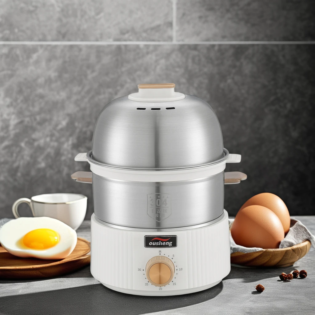 Кухонный кухонный комбайн из нержавеющей стали 14 яиц