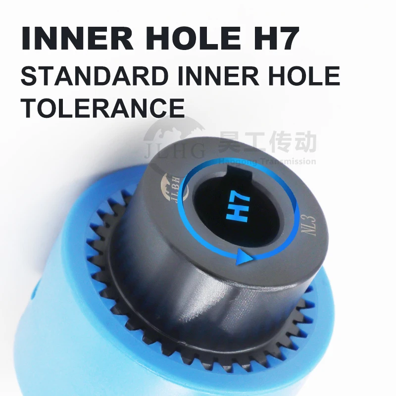 NL Teeth Gear Flexible Coupler, pinion ktr bowex coupling, nylon sleeve gear shaft, couplings Customizable hole, keyways