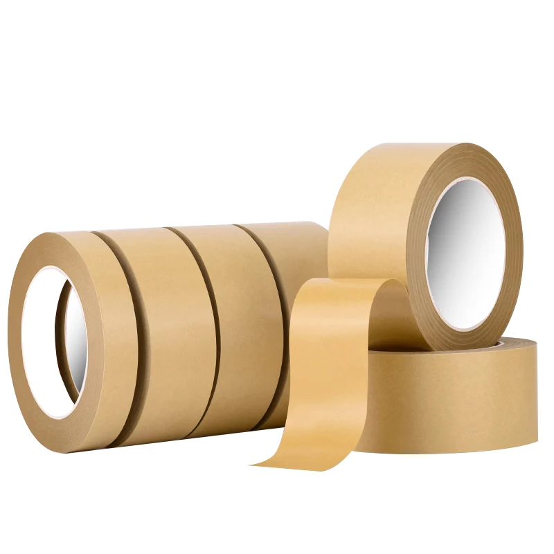 BYSLI  Factory Wholesale Environmental Protection Can Write Waterproof Masking Kraft Paper Tape