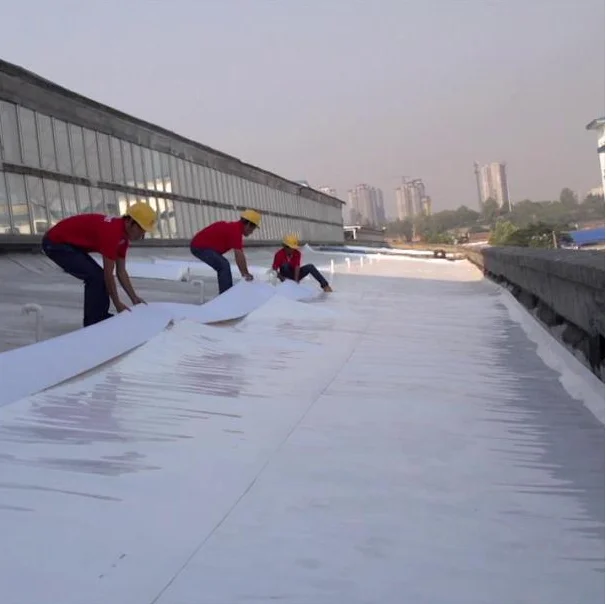 Hot-selling different thickness basement Reinforced Polymer TPO Waterproof Material Membrane for roof and pool