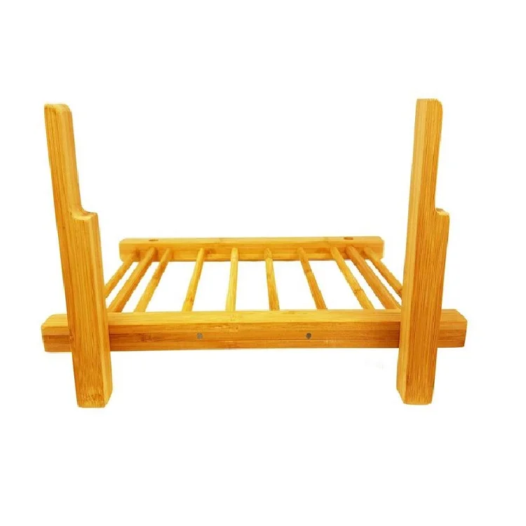 High Quality Eco-friendly Bamboo Pasta Collapsible Drying Rack